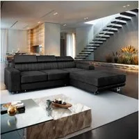 Masseno Ecksofa NOTO mit Schlaffunktion L-Form, Sofa mit Bettkasten
