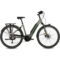 Airtracks E-Bike Trekkingrad 28" E-Bike Damen Trekking Fahrrad LUMINA GX3 BOSCH ACTIVE PLUS LINE, 9 Gang SHIMANO ALIVIO RD-M3100 Schaltwerk, Kettenschaltung, Mittelmotor, 500 Wh, Wave City Bike Tiefeinsteiger Low Step 45cm 50cm 55cm