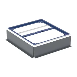 Geberit Duofix Installationsrahmen 551503001 80 x 90 cm, für Duschfläche bis 100cm, für 5 Füße
