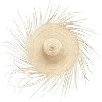 Marrakesch Orient & Mediterran Interior Wanddekoobjekt Boho Wanddeko Tijuana handgefertigt aus Palmenblatt in Natur 110 cm (1 St), Handarbeit