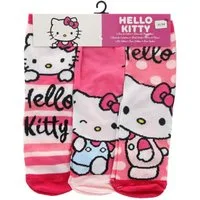 Hello Kitty Socken Kuromi Socken 3er-Pack Mädchen farbenfroh & angenehm (3-Paar)