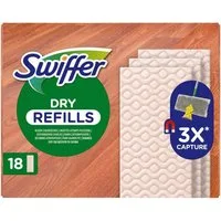 Swiffer DRY Holz & Parkett Reinigungstücher (18er Pack trockene Bodentücher)