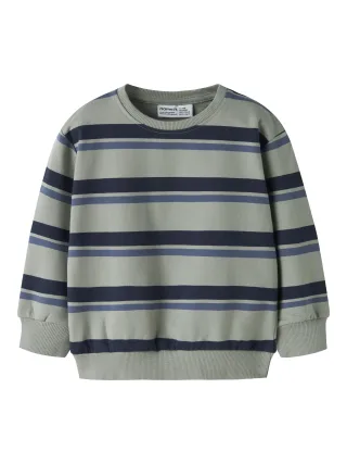 NAME IT - NMMDAKO LS NREG SWEAT UNB Shadow - Gr. - 98