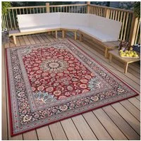 HANSE Home Teppich Kadi, rechteckig, Höhe: 3 mm, In-& Outdoor, Teppich, Wetterfest, Balkon, Garten, Wohnzimmer, Orient