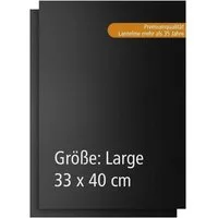 Lantelme Backmatte 2 Stück Set Backmatten Wiederverwendbar für Backblech beim Backen, Kohlefaserverbundstoff (2-tlg), 33x40cm für Backblech