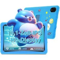 DOOGEE U10 KID 10.1 Zoll 128GB/1TB Kinder Tablet, 5MP+8MP Tablet (10.1", 128 GB, Android 14, vorinstallierte Kinder Lernsoftware und Spiele,Anti-Blaulicht)