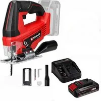 Einhell Akku-Pendelhubstichsäge Stichsäge TC-JS 18V Li, 1x 2,5 Ah Akku, Ladegerät
