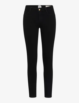 Brax Damen Five-Pocket-Hose Style ANA CLEAN BLACK BLACK, denim schwarz, Gr. 34