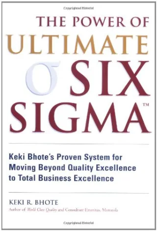 The Power of Ultimate Six Sigma