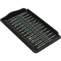 Wera Schraubendreher Kraftform Elektronik-Schraubendrehersatz, 25-teilig 05134000001