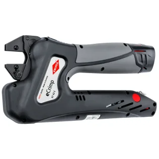 KNIPEX eCrimp Elektromechanische Crimp-Systemzange für auswechselbare Crimpeinsätze 270 mm - 9743E