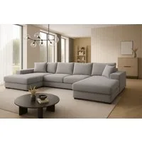 A&J MöbelLand GmbH Ecksofa VIENA 328x182 cm mit Schlaffunktion, Bonellfederkern und Bettkasten, TOP ANGEBOT!