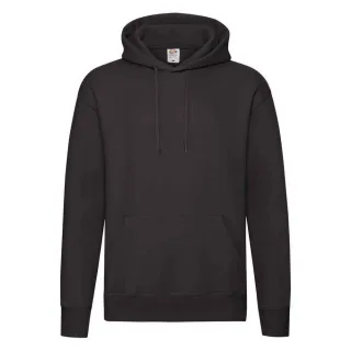 Fruit of the Loom - "Premium" Kapuzenpullover für Herren (Schwarz)