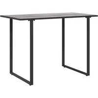 vidaXL Gartentisch Gartentisch Grau 100 x 55 x 70 cm Holz (1-St)