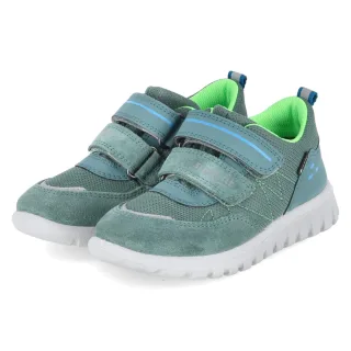 Superfit Klettschuhe SPORT7 MINI - Gr. 27 - Grün - Synthetik, Leder & Textil