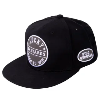King Kerosin Herren KING KEROSIN Snapback Cap mit Print auf der Schirmunterseite Born To Win