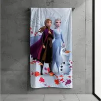 MTOnlinehandel Badetuch Disney Eiskönigin 70x140cm, Geschenk für Mädchen, 100% Baumwolle (1-St), Strandtuch Anna & Elsa, weich & saugfähig