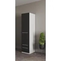 priess Kleiderschrank Schrank Garderobe Wäscheschrank Barcelona in 5 Breiten viel Stauraum, geräumige Schubkästen, mit Spiegel, MADE IN GERMANY