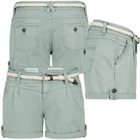 Eight2Nine Bermudas Short Bermuda kurze Hose Sommer Chino Shorts stoff Hotpants mit Gürtel