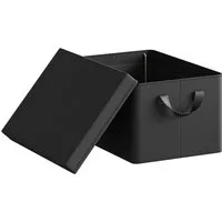 Woltu Aufbewahrungsbox (1 St., Set), mit Deckel, mit Griffen, faltbare Box für Kleidung Spielzeug