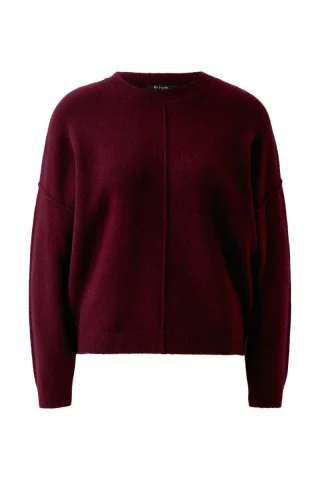Miss Lagotte - Lockerer Pullover rot - Gr. - 36
