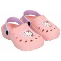Hello Kitty Kinder Badeschuhe wassergeeignet und leicht für Urlaub und Schwimmbad Clog (Set)