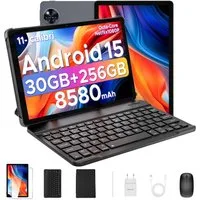 DOOGEE U11 Pro Android 15 Tablet mit Tastatur, Stift, Maus, Hülle, 11 Zoll Tablet (11", 256 GB, Android 15, WIFI, 13MP+5MP, 5G WiFi/Widevine L1/ GPS/Face ID/OTG)
