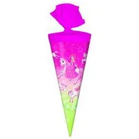 Livepac Office Schultüte Schultüte / Zuckertüte / Länge: 25cm / rund / "Zauberpferd"