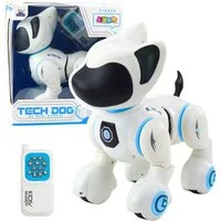 Wisam RC-Auto Interaktiver Roboterhund mit Fernbedienung, Licht und Ton