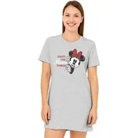 United Labels® Nachthemd Disney Minnie Mouse Nachthemd Schlafshirt Pyjama Kurzarm Oberteil
