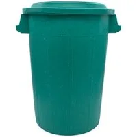 Spetebo Regentonne Universal Tonne aus Kunststoff in grün - 70 Liter, 70.00 l, (Stück, 1-tlg., Robustes Material), Langlebiger Kunststoff in grün