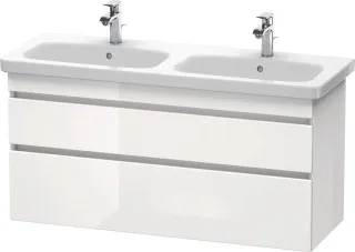 Duravit DuraStyle Waschtischunterbau wandhängend Weiß Hochglanz 1230x448x610 mm - DS649802222 DS649802222