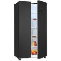 exquisit Side-by-Side SBS546-040E, 177 cm hoch, 90 cm breit, No-Frost-Technologie, LED-Beleuchtung, 4*-Gefrierfach