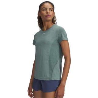 Under Armour - "Vanish" T-Shirt für Damen, Nahtlos (Grün/Weiß)