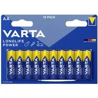 VARTA Varta LONGLIFE Power AA Bli 10 Mignon (AA)-Batterie Alkali-Mangan 1.5 Batterie
