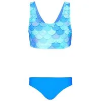 Aquarti Bustier-Bikini Aquarti Mädchen Sport Bikini Racerback Bustier & Bikinislip