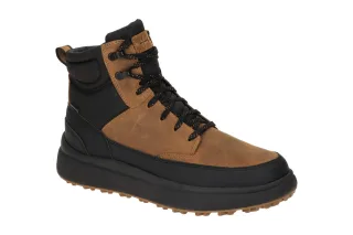 Geox U46FZB 0FFFU C2041 Herren Winterstiefelette braun + schwarz - wasserdich...