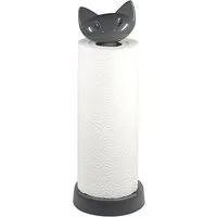 KOZIOL Küchenrollenhalter MIAOU, (1-St), 100% recycelbar, aus biozirkulärem Kunststoff