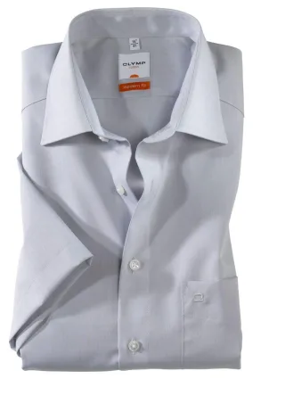 OLYMP - Modern Fit : Hemd grau - Gr. - 46