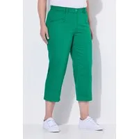 Ulla Popken 7/8-Hose 7/8-Jeans Mony Elastikbund Reißverschlusstaschen
