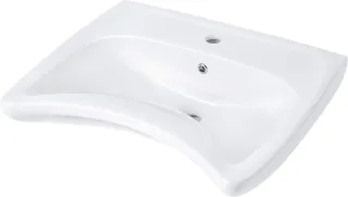 Neuesbad Waschbecken, Weiß, zur Wandmontage 600 mm NB1DECDV6U6W1