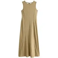 Next Jerseykleid Jersey-Maxikleid aus 100 % Baumwolle (1-tlg)