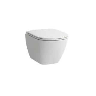 LAUFEN T-WC wandh. LUA 490x360 spülrandlos Ausf. kurz verdeckte Bef. Weiß matt, H8200837570001 H8200837570001