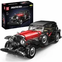 Mould King Mould King 10114 Doozenberg Oldtimer 1.308 Teile Creative Ideas Konstruktions-Spielset, (1308 St)