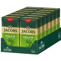 JACOBS Kaffee Filterkaffee Auslese Klassisch gemahlener Röstkaffee 12 x 500 g, (Packung, 12er Pack)