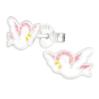 Tauben Kinder Ohrringe aus 925 Silber