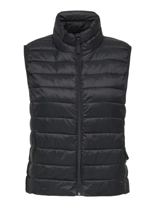 ONLY - ONLTAHIA LW QUILTED WAISTCOAT OTW NOOS black - Gr. - XS