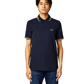 Boss - "Paul" Poloshirt für Herren (Marine/Gold)