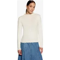 Zero Langarmshirt mit Kräuselsaum