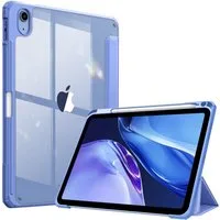 Fintie Tablet-Hülle für iPad 11 Generation 11 Zoll 2025 (A16), iPad 10 Generation 2022 10.9 Zoll, mit Stifthalter, Stoßfeste Hybrid Hülle mit transparenter Hartschale